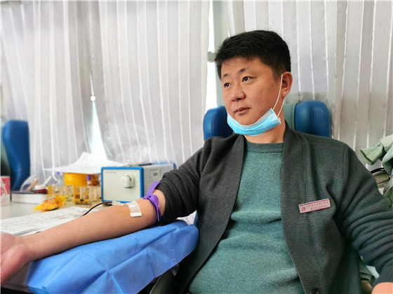 獻血傳真情，為黨旗添光彩 ——三元村春季無償獻血活動側(cè)記
