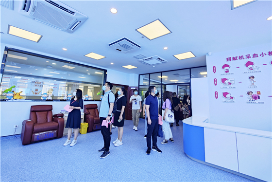 全市精神文明創(chuàng)建工作觀摩活動走進(jìn)市中心血站